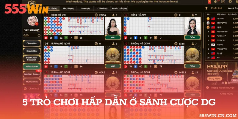 Các Nhóm Trò Chơi Casino Live