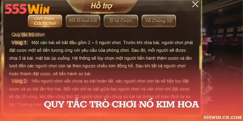 Lượt Chơi Nổ Kim Hoa