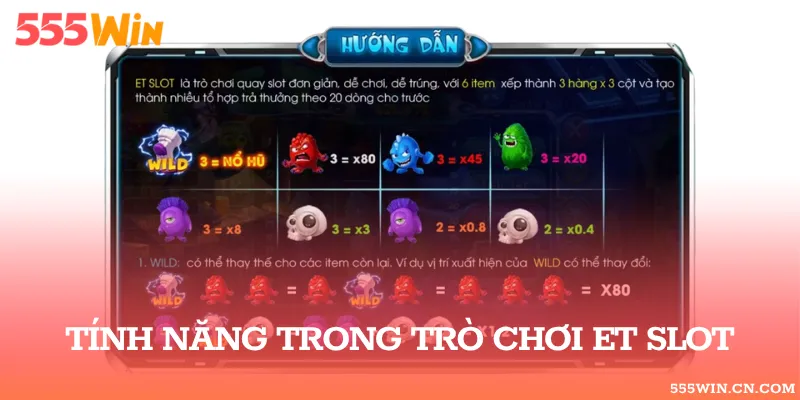 Các Chức Năng Của Lượt Quay ET Slot