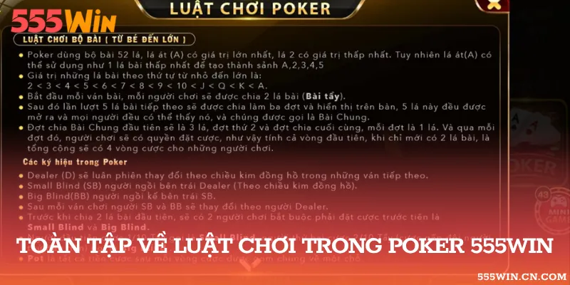 Các Đợt Chia Bài Texas Hold’em